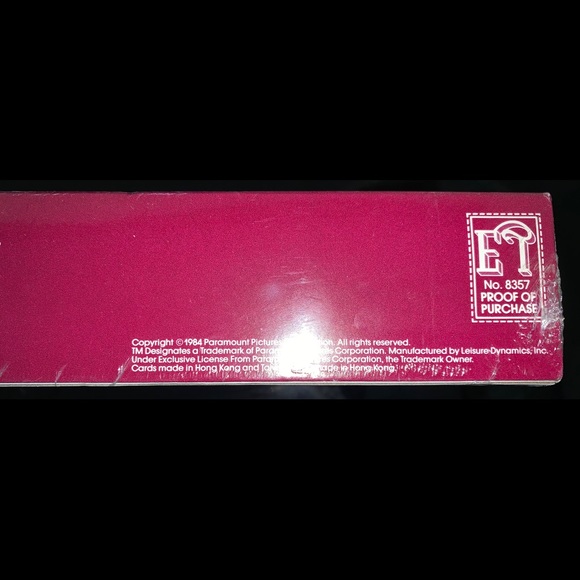 Entertainment Tonight Trivia Game 1984 New Sealed - Picture 3 of 3